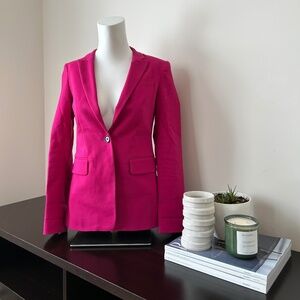 Massimo Dutti⎪Pink Tailored Blazer